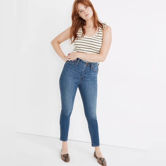 Madewell Denim - Madewell Curvy Stovepipe Jeans in Leman Wash: TENCEL™ Denim Edition